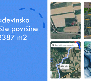 GRAĐEVINSKO ZEMLJIŠTE DOBRA INVESTICIJA 3KM OD SV.HELENE - cover